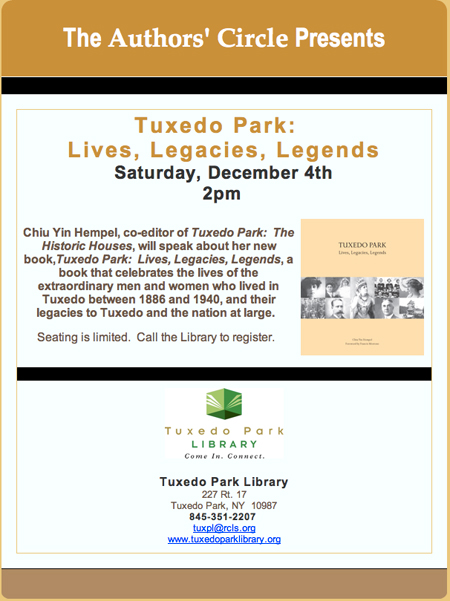 Tuxedo Park: Lives, Legacies, Legends